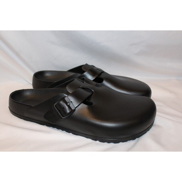 Birkenstock Other - Birkenstock Boston Essentials EVA Slide Men's Sandal BLACK Medium/Narrow EU 43
